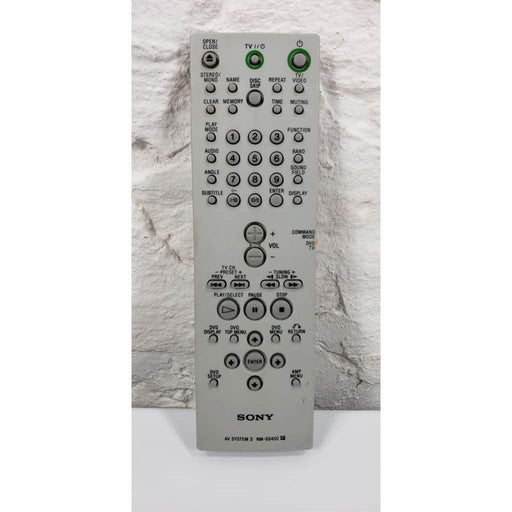 Sony RM-SS450 A/V System 3 Audio Remote for DAV-C450 HCD-C450 HCD-C450M