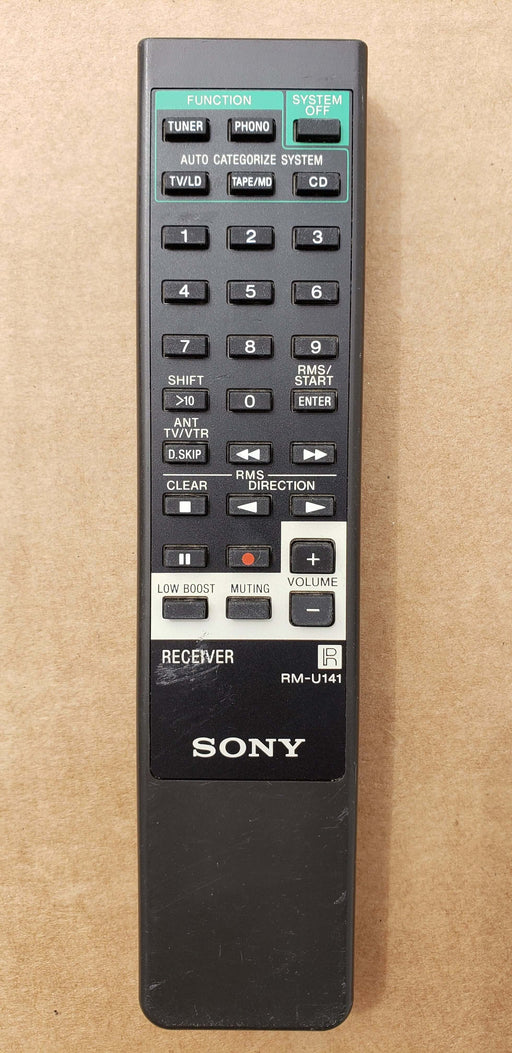 Sony RM-U141 Receiver Remote Control