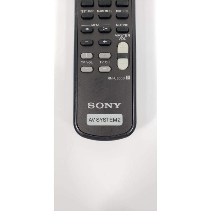 Sony RM-U306B AV System Remote HT-1700D STR-DE485 STR-DE585