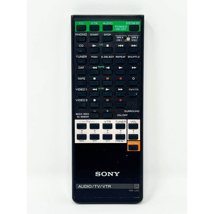 Sony RM-U80 AV Receiver Remote Control