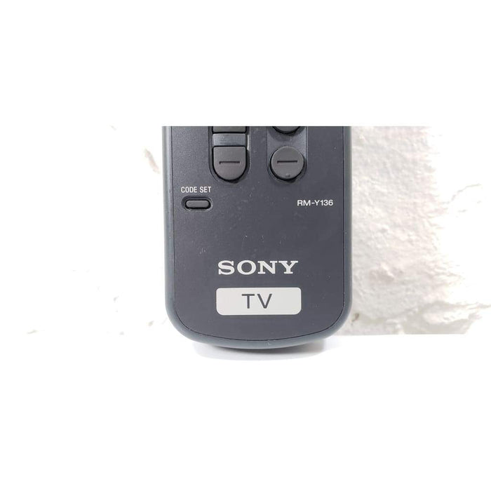 Sony RM-Y136A TV Remote for KP35S35 KP35S66 KP41T35 KP41T65 KP46C36 KP46C65 - Remote Controls