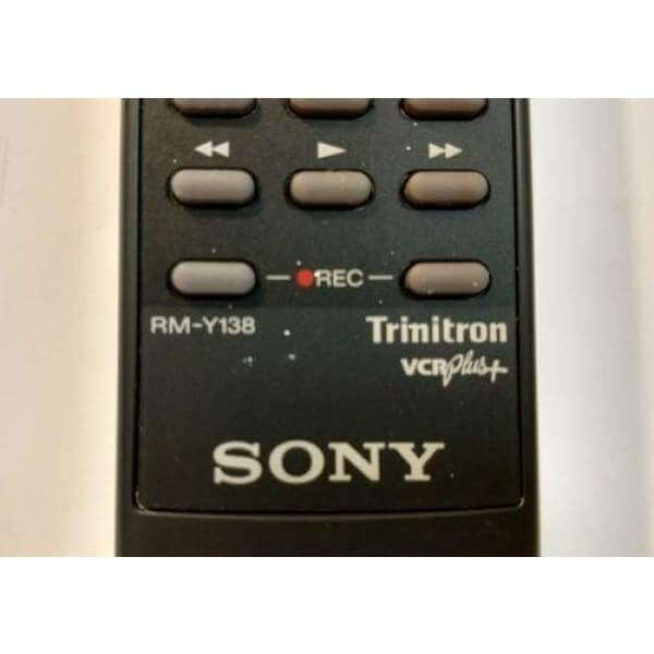 Sony RM-Y138 TV VCR Remote KV-20VM30 KV-13VM30 KV-13VM31 KV13TR28