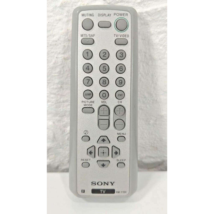 Sony RM-Y194 TV Remote Control for KV-20FS120 KV-21FS120 KV-24FS120 etc - Remote Controls