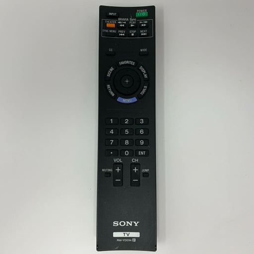 Sony RM-YD034 TV Remote Control