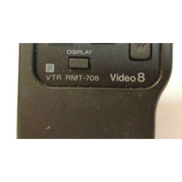 Sony RMT-708 VTR Video 8 Camcorder Remote Control