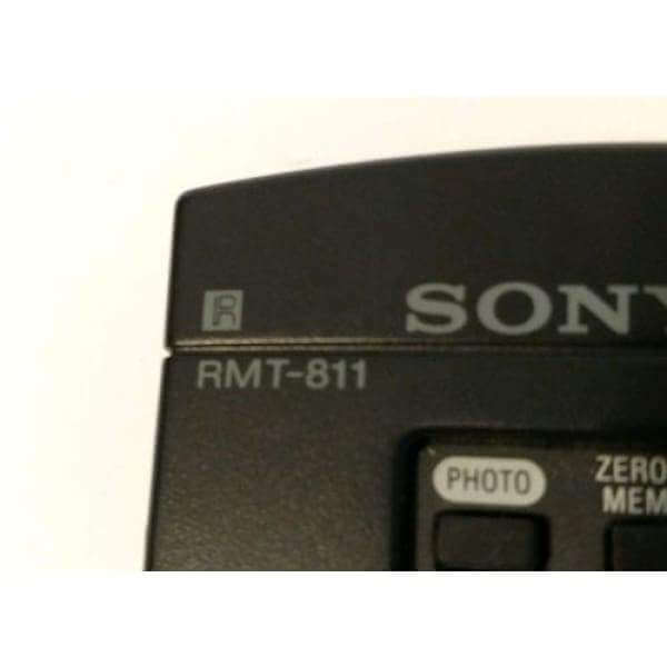 Sony RMT-811 Camcorder Remote for DCRPC2E DCRPC3 DCPC100 etc - Remote Controls