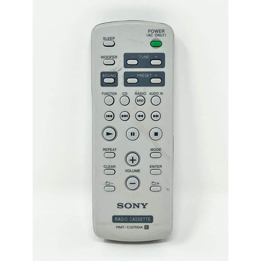 Sony RMT-CG700A Audio System Remote Control