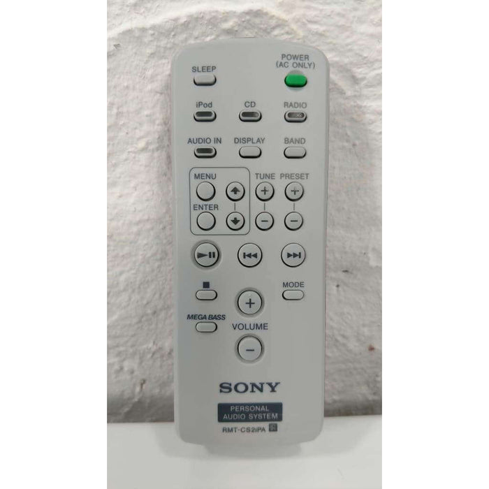 Sony RMT-CS2IPA Audio System Remote Control