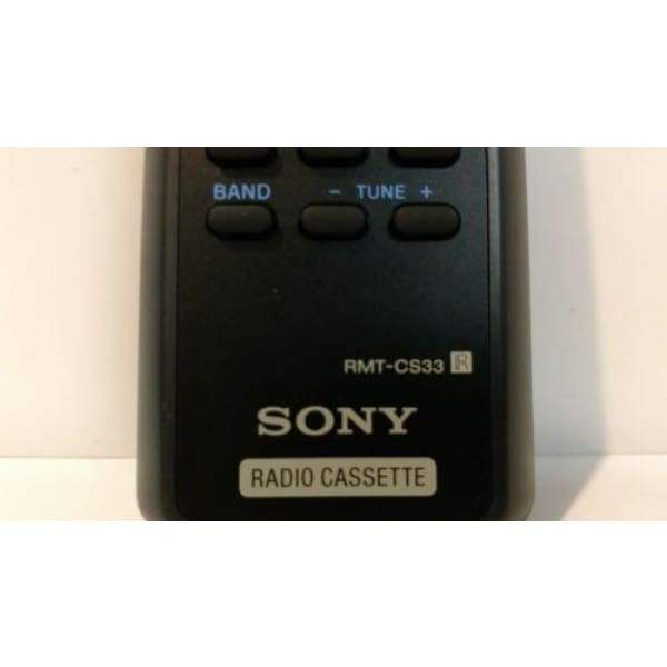Sony RMT-CS33 Radio Cassette Remote Control CFD533 RMTCD30 CFDS34 CFDS33 CFDS37