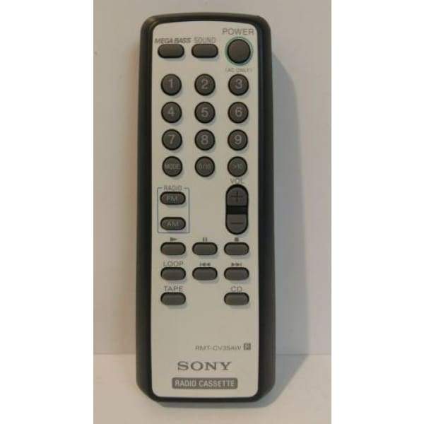 Sony RMT-CV35AW Radio Cassette Remote CFD-V35 CFD-V35U RMTCV35AW