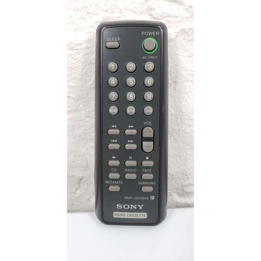 Sony RMT-CZW200 Audio Remote for CFD-ZW150 CFD-ZW160 CFD-ZW200 etc