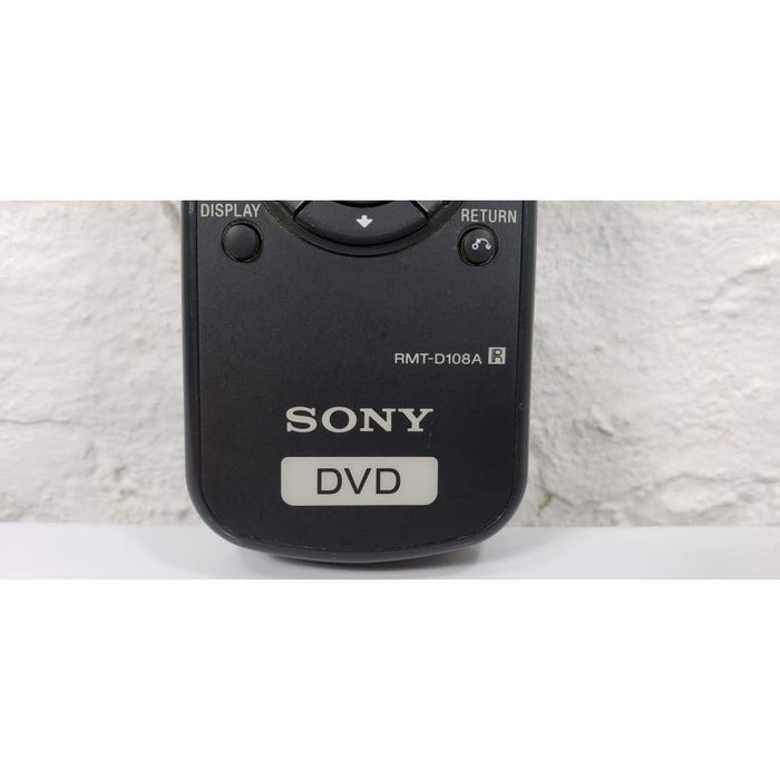 Sony RMT-D108A DVD Remote Control for DVP-S53 DVP-S530D DVP-S533D