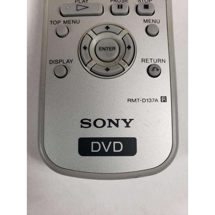 Sony RMT-D137A DVD Remote Control - Remote Control