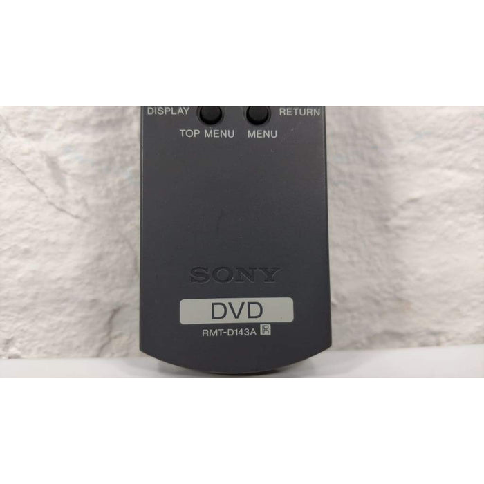 Sony RMT-D143A DVD Player Remote Control