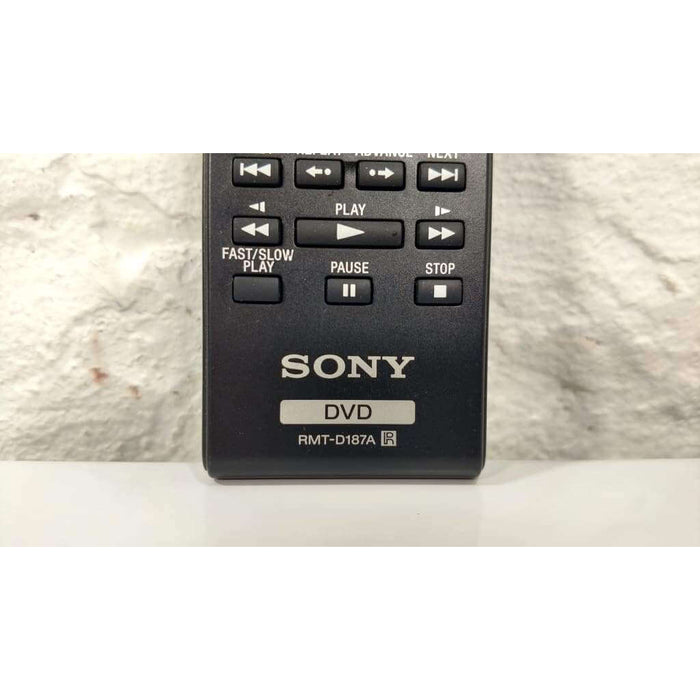 Sony RMT-D187A DVD Remote Control