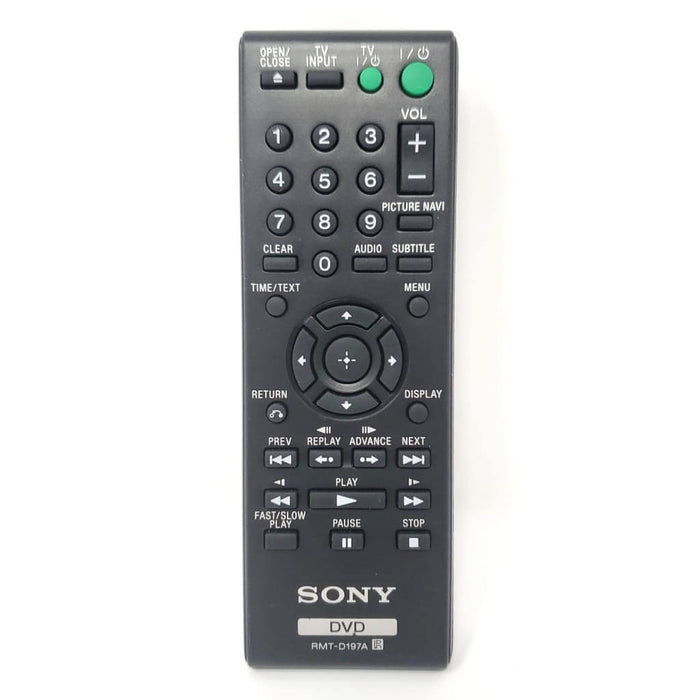 Sony RMT-D197A DVD Remote Control - Remote Controls