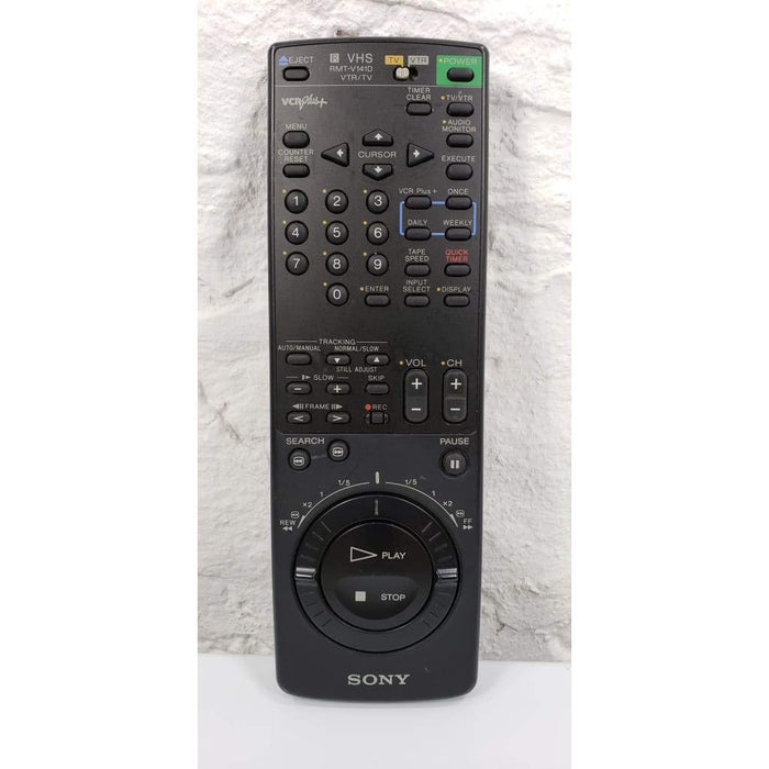 Sony RMT-V141D VCR VHS Remote for SLV-720HF SLV-721HF SLV-730HF SLV-731H - Remote Control