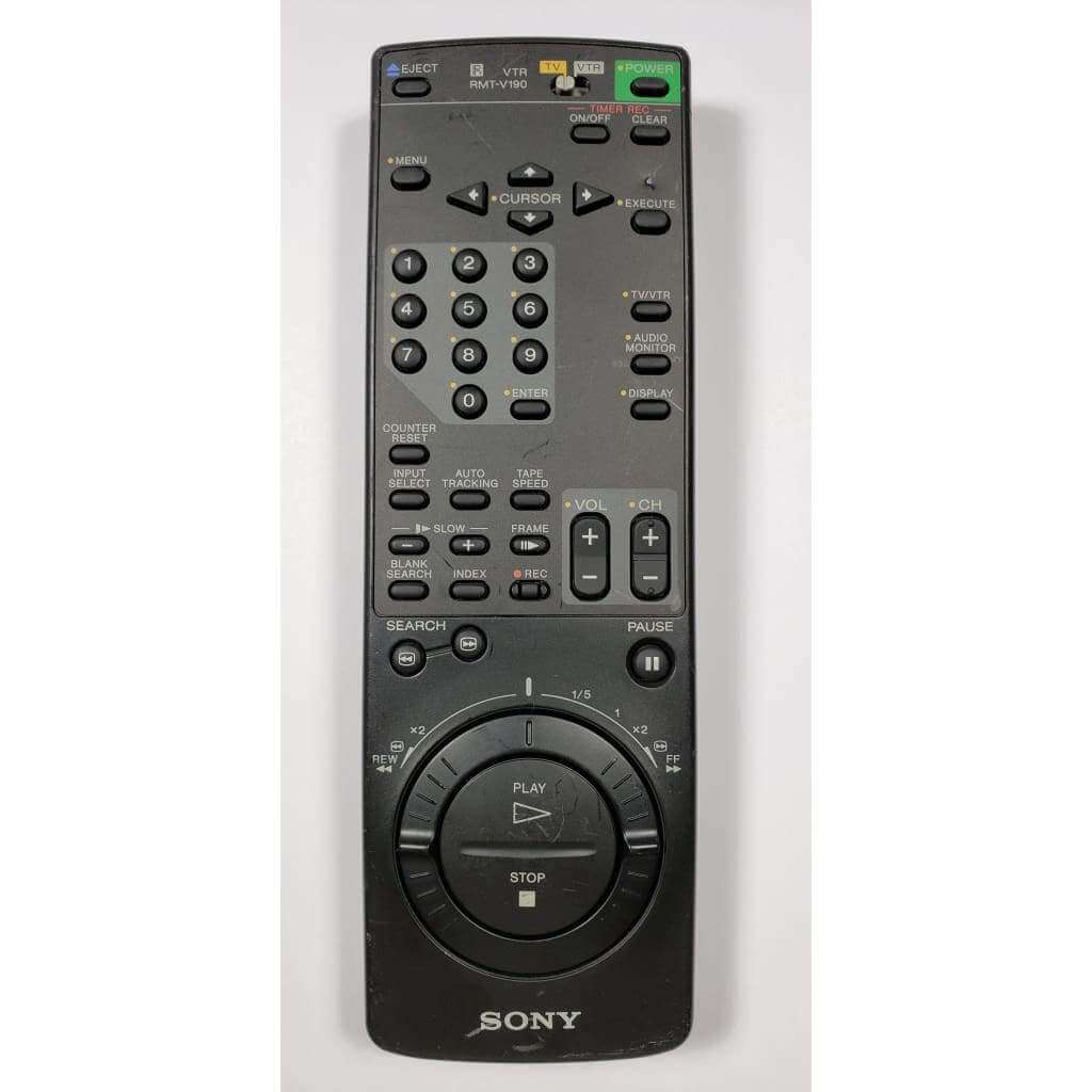 Sony RMT-V190 VCR VTR Remote Control — Best Deal Remotes
