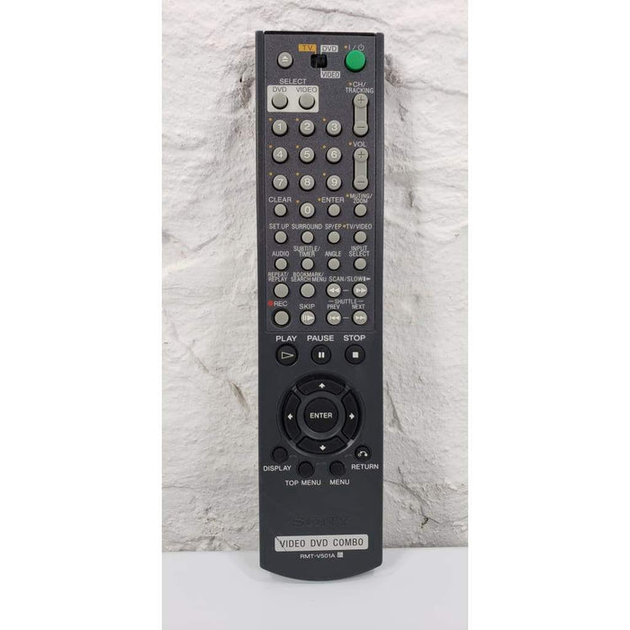 Sony RMT-V501A DVD VCR Remote - SLV-D201 SLV-D201P SLV-D300 SLV-D300P