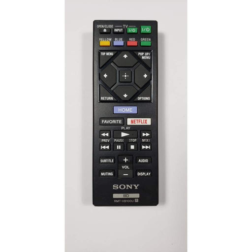 Sony RMT-VB100U Blu-Ray DVD Remote Control