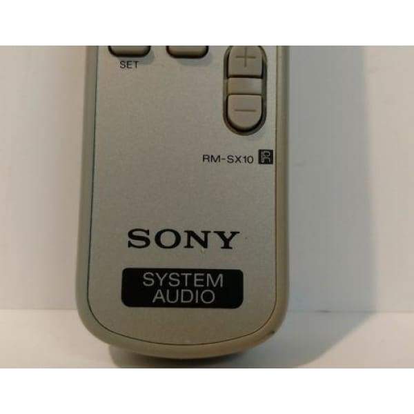 Sony System Audio Remote Control RM-SX10 for HCD-NX1 MHC-NX1 STR-NX1