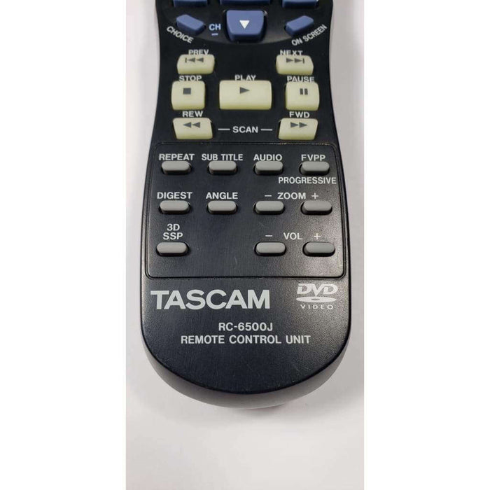 Tascam RC-6500J DVD Remote Control