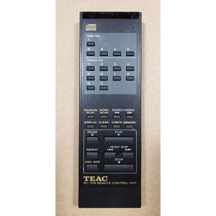 TEAC RC-376 CD Player Remote Control