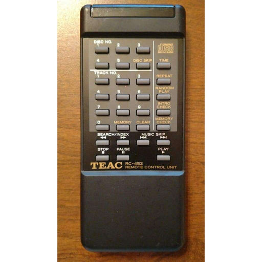 TEAC RC-452 Remote for CD Player Compact Disc Changer - Remote Control