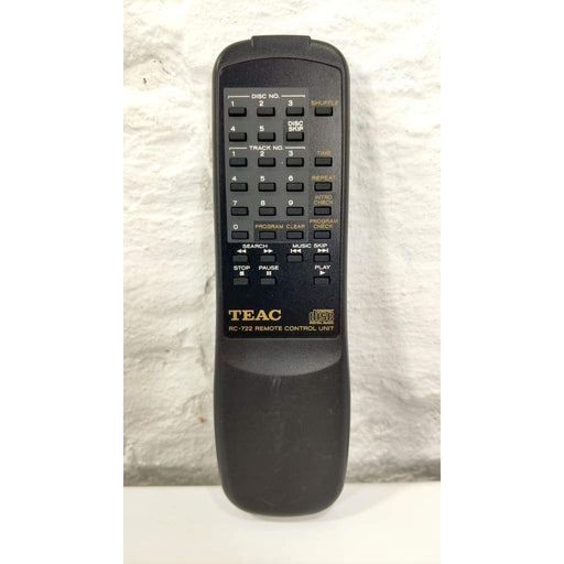 TEAC RC-722 CD Player Remote Control for PD-D2410 PD-D2500 PD-D2750 - Remote Control