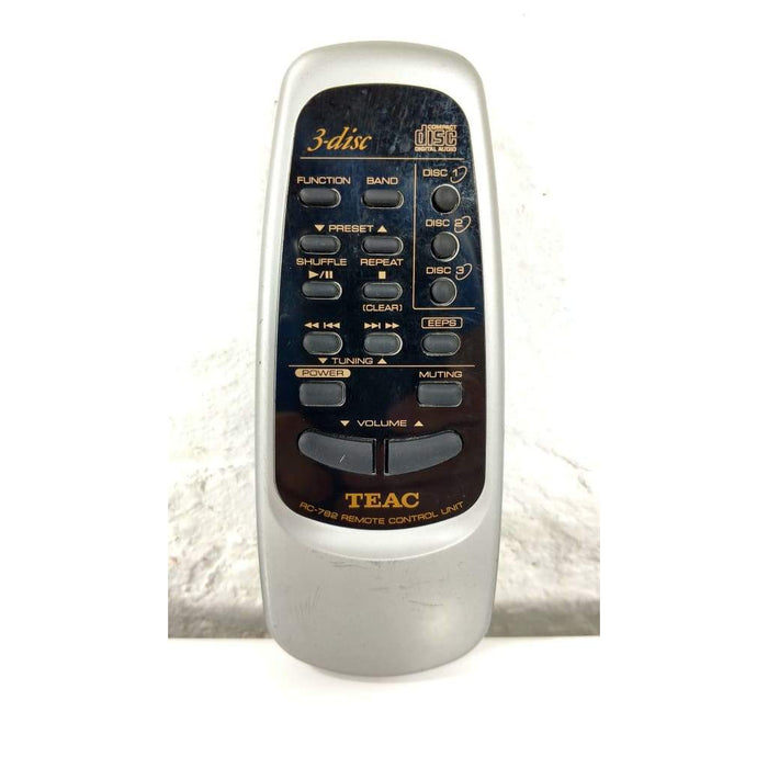 TEAC RC-782 3-Disc CD Player Remote Control