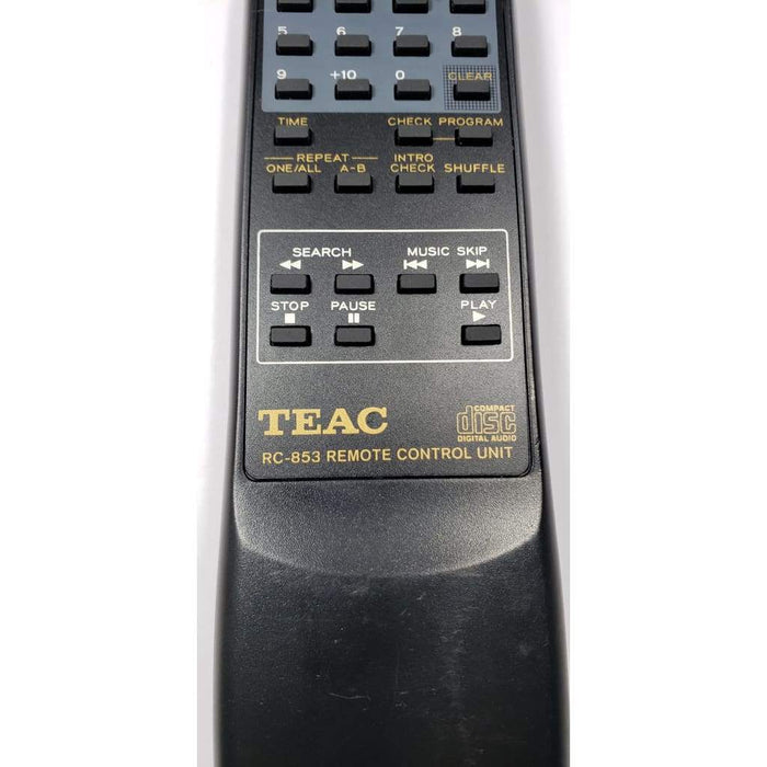 TEAC RC-853 Audio System Remote Control
