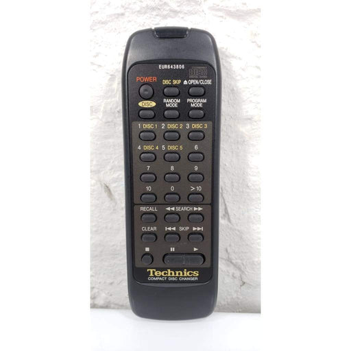 Technics EUR643806 CD Player Remote Control