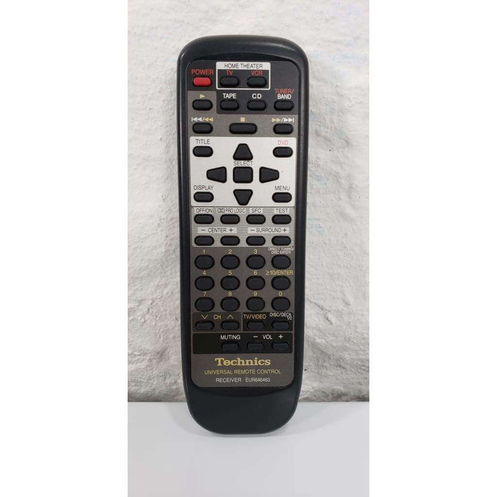 Technics EUR646463 Audio Video Receiver Remote Control — Best Deal Remotes