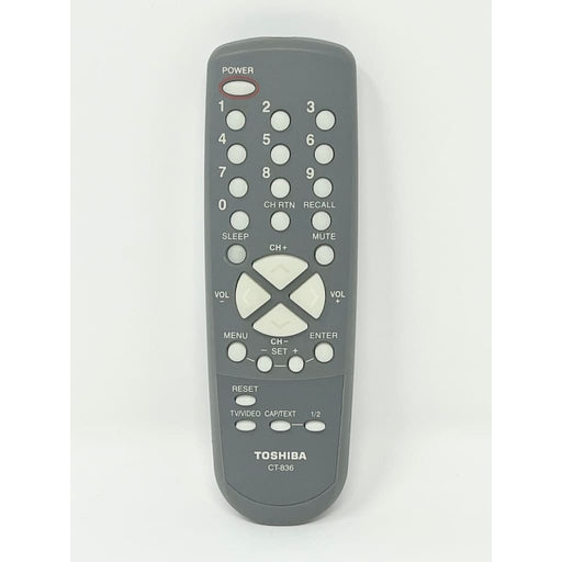 Toshiba CT-836 TV Remote Control - Remote Controls