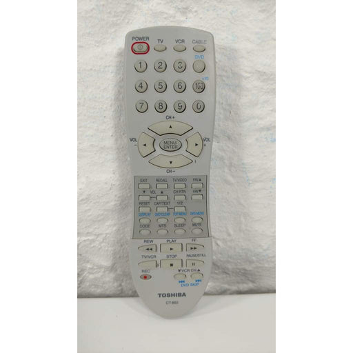 Toshiba CT-852 TV Remote Control