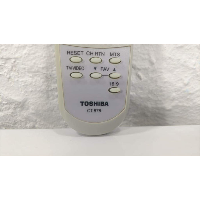 Toshiba CT-878 TV Remote for 14AF45 14AF46 14AF46C 20AF45 20AF46