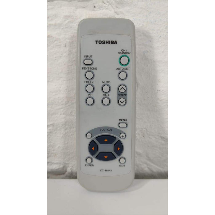 Toshiba CT-90113 Projector Remote Control for TLP380, TLP381