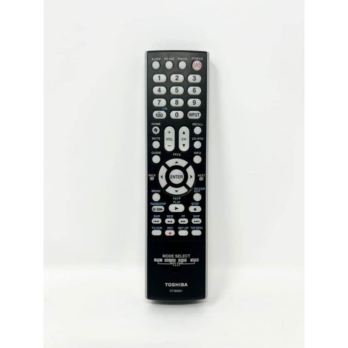 Toshiba CT-90251 TV Remote Control