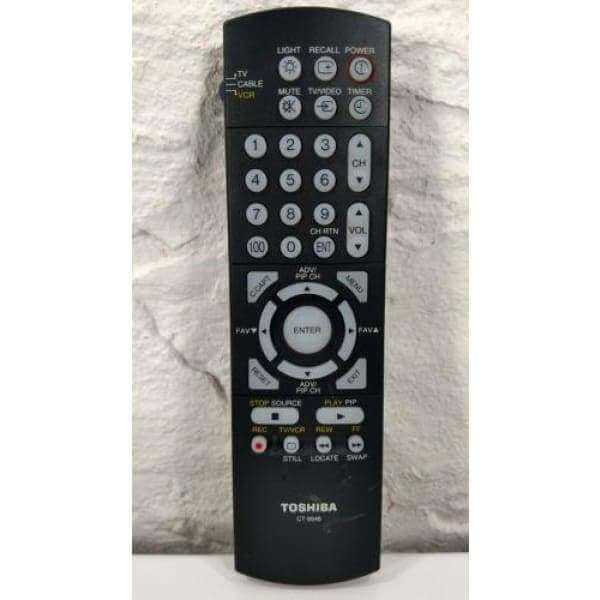 Toshiba CT-9946 VCR Remote Control