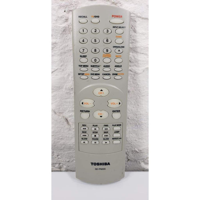 Toshiba DC-FN20S TV DVD Remote Control