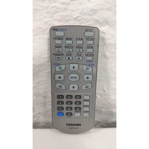 Toshiba MEDR16UX DVD Player Remote Control