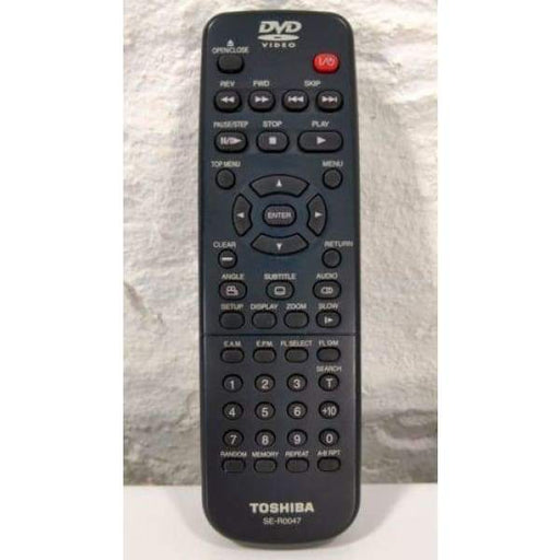 Toshiba SE-R0047 DVD Remote for SD-1700 SD-1750 SD-2700 SD-2710 etc. - Remote Controls