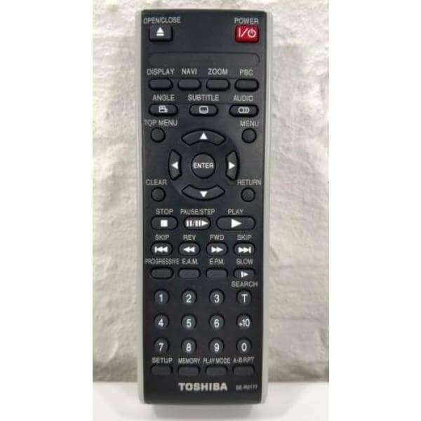Toshiba SE-R0177 DVD Remote Control for SD3980 SDK750 SKD750SU2 SD3980SC2
