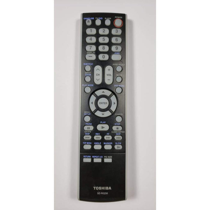 Toshiba SE-R0258 TV/DVD Combo Remote Control - Remote Control