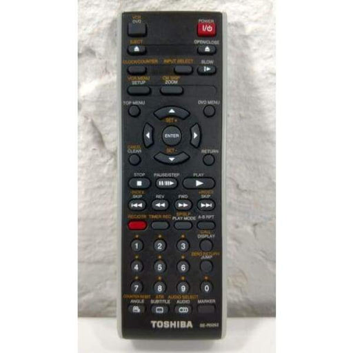 Toshiba SE-R0262 DVD/VCR Remote for SD-V295 SD-V295KU MT-9450 - Remote Controls
