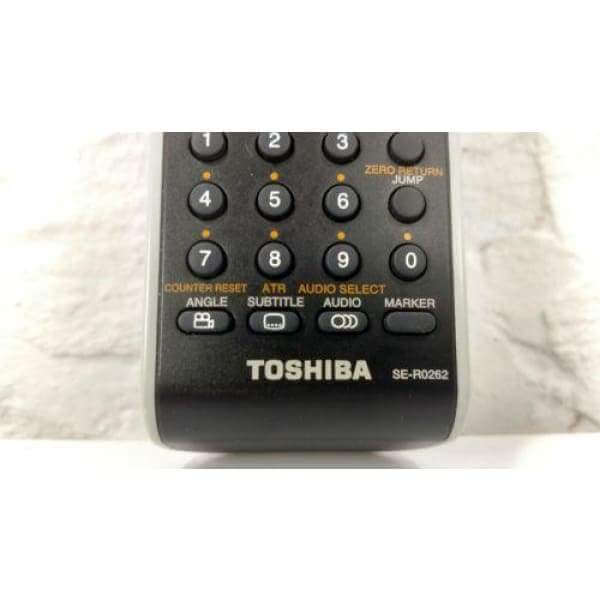 Toshiba SE-R0262 DVD/VCR Remote for SD-V295 SD-V295KU MT-9450