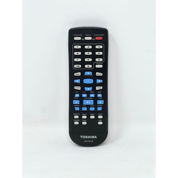 Toshiba SE-R0336 DVD Player Remote Control