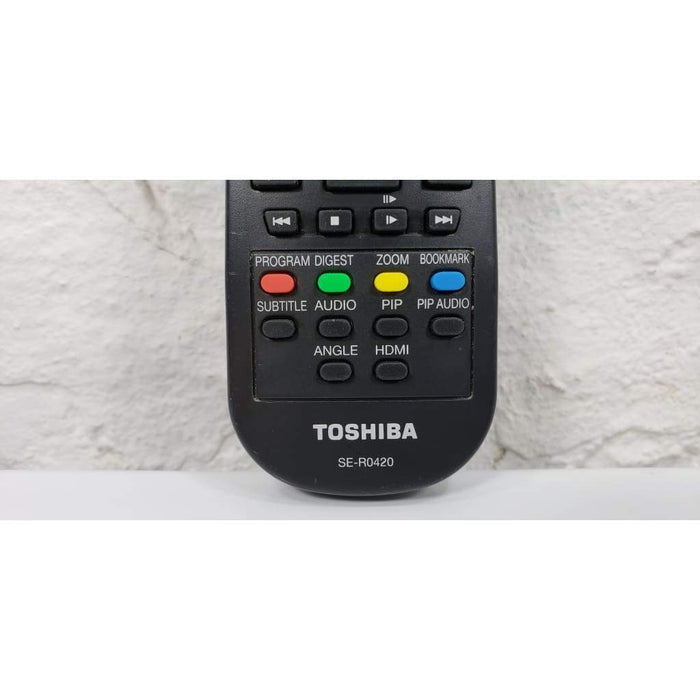 Toshiba SE-R0420 Blu-ray DVD Remote for BDX2150 BDX2200 BDX2250 BDX4200 etc