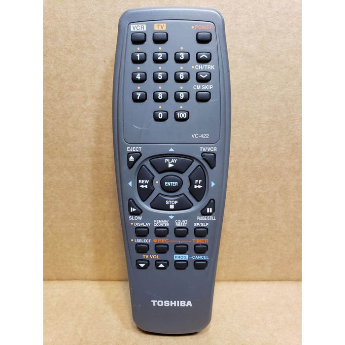 Toshiba VC-422 VCR Remote Control