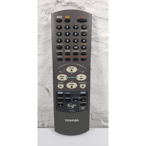 Toshiba VC-608 TV VCR Remote for RTBY634288 VC608 W608